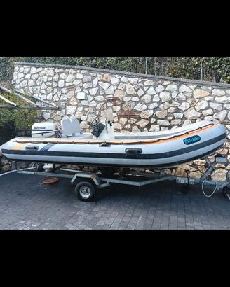 gommone+ carrello+motore