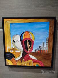 Dipinto simil de Chirico