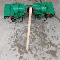 Fresa doppia per motocoltivatore 