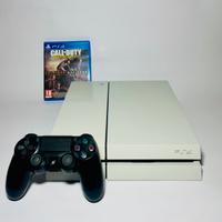PS4 500 GB bianca + cod advanced warfarecontroller