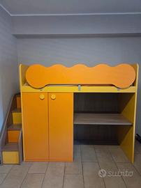 Camerette Letto soppalco  scala/armadio/scrivania