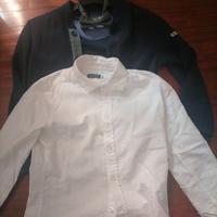 Giacca, camicia e papillon