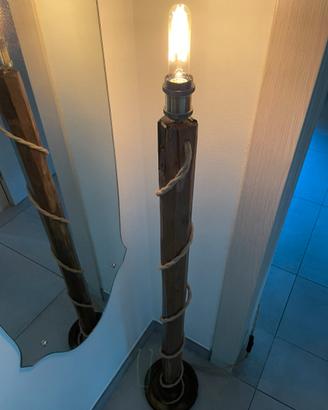 Lampada da terra stile vintage