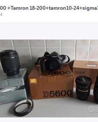 Macchina fotografica Nikon D5600