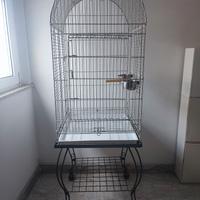 Gabbia voliera pappagalli medio/grandi
