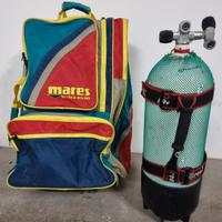 KIT DIVING: bombola / erogatori / computer / zaino