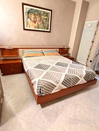 Letto Poliform con Comodini e Luci