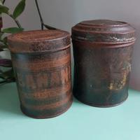 Due latte vintage Banania e caffè anni '30 - '40