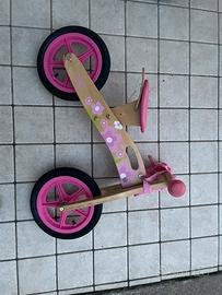 Bicicletta bimba a spinta