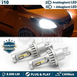 Kit Lampadine LED H4 Per HYUNDAI i10 Luci Bianche