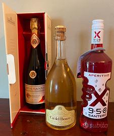 Lotto 3 bottiglie: Ca’DelBosco-Carpene’-Santero