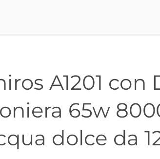 Lampada Chihiros A1201 con dimmer