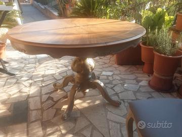 tavolo allungabile shabby chic 
