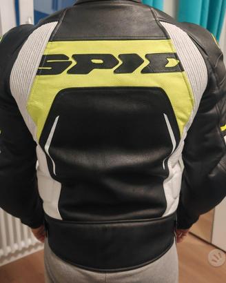 Giacca moto spid con protezioni