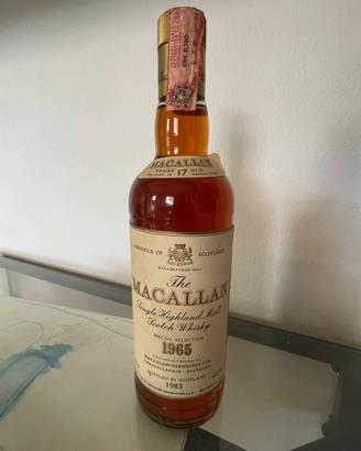 Bottiglia whisky vintage