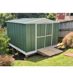 Casetta in lamiera di Acciaio 327x307cm verde