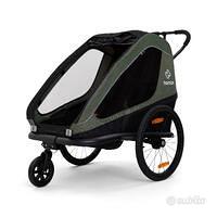 carrello rimorchio porta bimbi per bicicletta