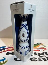 Bottiglia vuota classe azul reposado + box scatola
