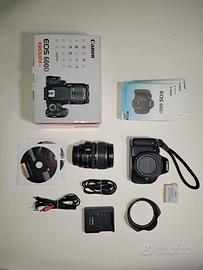 Canon EOS 600D + canon EF-S 17-85mm f/4-5.6 IS