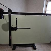 Tavolo da disegno tecnico completo di tecnigrafo 