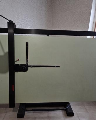 Tavolo da disegno tecnico completo di tecnigrafo 