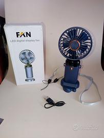 Mini Ventilatore Portatile Ricaricabile USB 