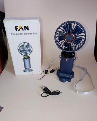 Mini Ventilatore Portatile Ricaricabile USB 