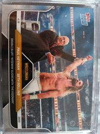 card tops WWE Paul Heyman Seth rollydouble Wiseman