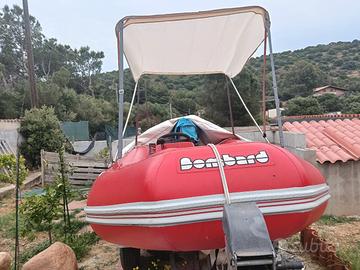 Bombard chiglia in vetroresina 