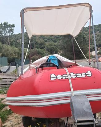 Bombard chiglia in vetroresina 