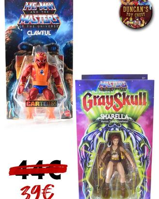 Masters Of The Universe Origins Sharella e Clawful