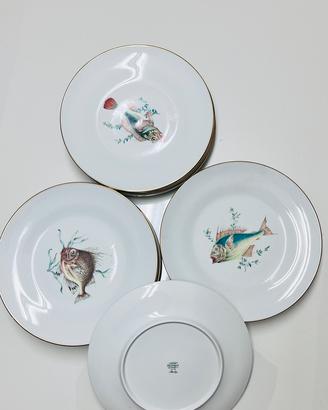 Piatti da pesce Richard Ginori. Anni 80.
