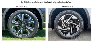 Permuto 4 cerchi bicolore Suzuki Vitara