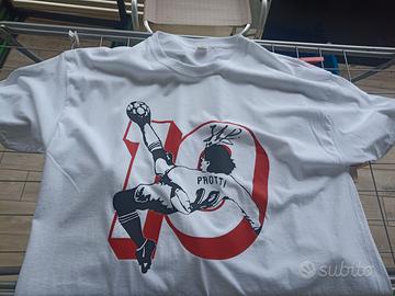 T-shirt Igor Protti autografata,no Ultras.Bari