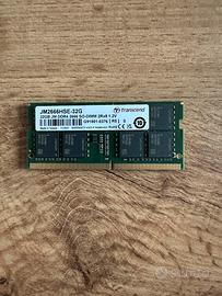 32gb RAM DDR4 per notebook