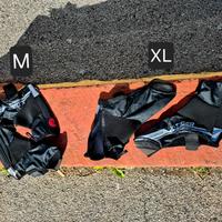 Copriscarpe impermeabili ciclismo tg. M e XL