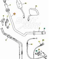 Manubrio Yamaha TDM 850 3VD261110000