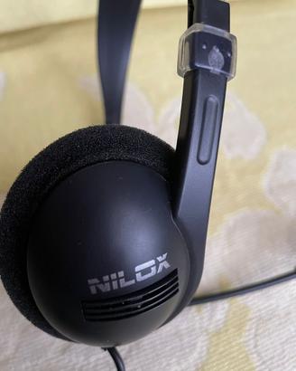 Cuffie nilox con microfono