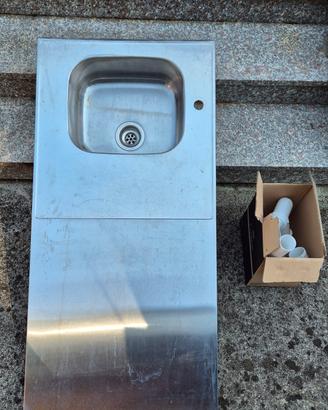 lavabo acciaio