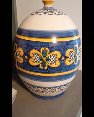 Vaso in ceramica di Vietri Rifa