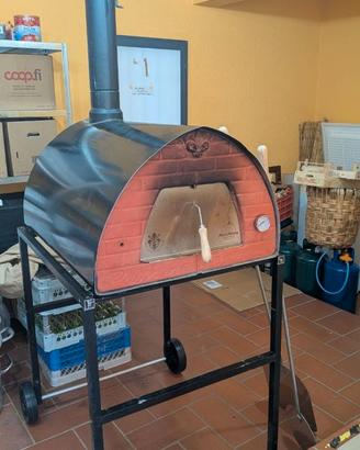 Forno a legna professionale per pizza