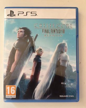 Crisis Core final fantasy VII reunion Ps5