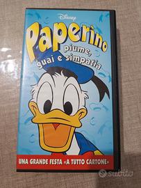 VHS Disney Paperino: piume, guai e simpatia