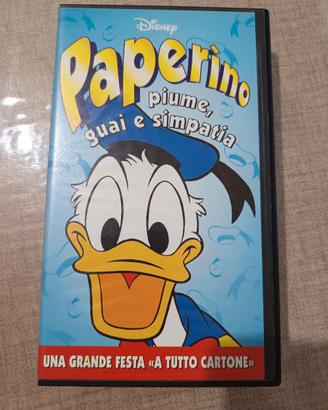 VHS Disney Paperino: piume, guai e simpatia