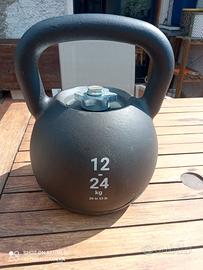 Kettlebell regolabile da 12 a 24 kg