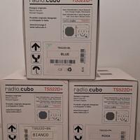 Brionvega TS522 D+S Radio Cubo Rosa Arredamento