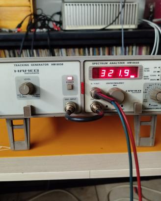 Hameg HM8028, HM8038, analizzatore di spettro RF
