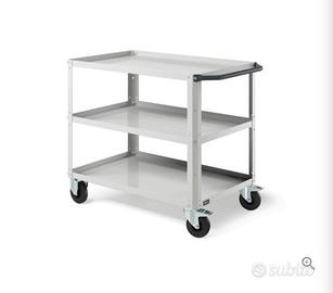 Carrello porta oggetti a 4 ruote