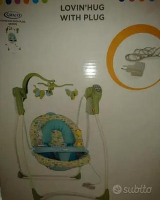 Sdraietta,dondolo "loving'hug"
Marca "Graco"

    