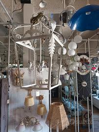 lampadario a lanterna  artigianale 